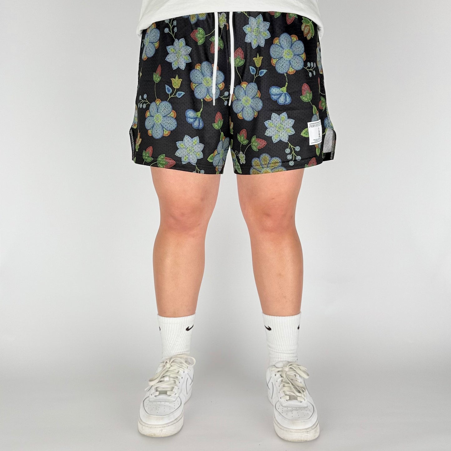Shinikei Black Beaded Floral