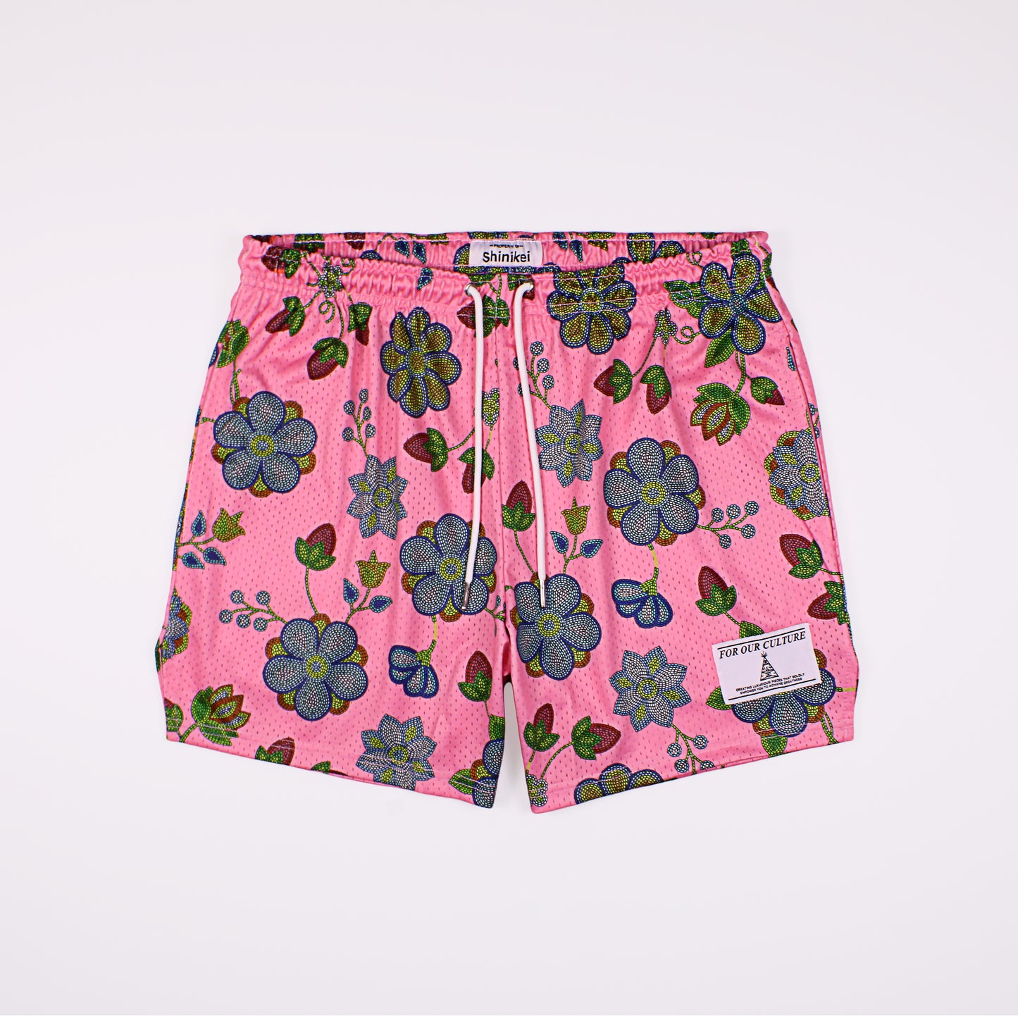 Shinikei Pink Beaded Floral