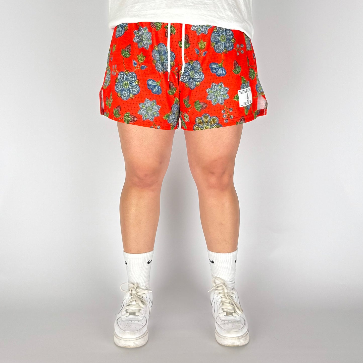 Shinikei Red Beaded Floral