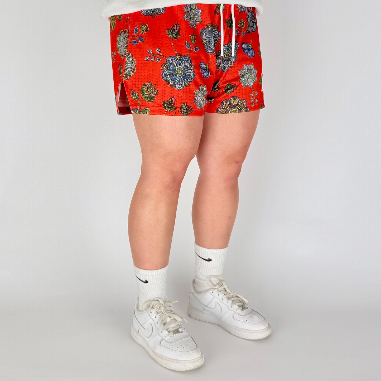 Shinikei Red Beaded Floral